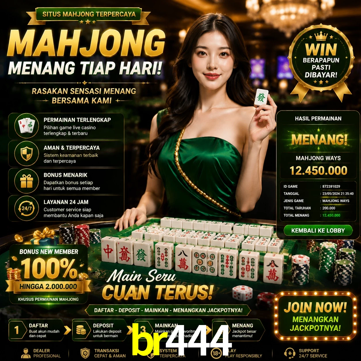 Cashback VIP br444 - reembolso semanal